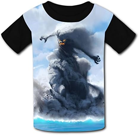Rainstorm Man Children T shirt Unique Tops 3D Print Boys Girls Tee Shirt S