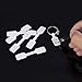 Canomo 1060 Pieces Jewelry Price Tags Stickers Jewelry Repair Identification Display Labels, Rectangle Shape and Barbell Shape, White