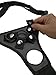 camaTech Leather Openwork Mens Underwear Mini Short Pants Adjustable Soft Ring Belt