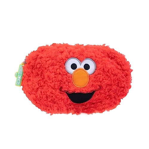 Astuccio Sesame Street Elmo - Astuccio Scuola Piccolo Portapenne con Cerniera e Grafiche Ricamate in Peluche | Back to School: Cancelleria Bambina e Bambino (21 x 13,5 x 4 cm)
