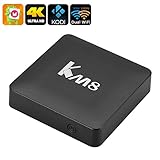 KM8 Android 6.0 TV Box - Amlogic S905X CPU, Mali GPU, 2GB RAM, Kodi 17.0, Dual Band Wi-Fi