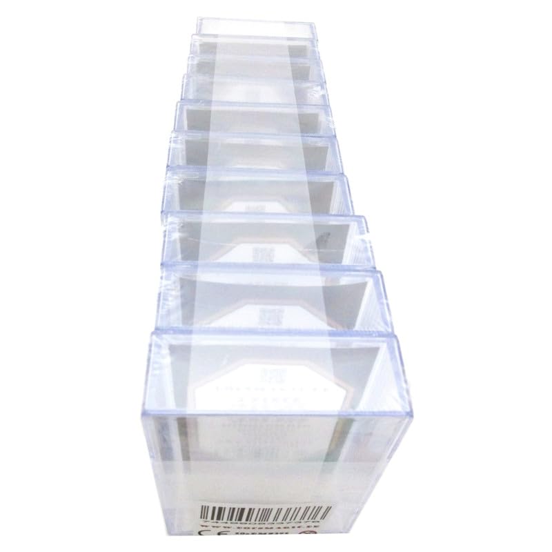 docsmagic.de 10 x 2-Piece Card Box 50-Count Slide - Clear Deck Storage