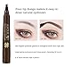 Lusucat Liquid Eyebrow Pen Waterproof Microblading Eyebrow Pencil with a Micro-Fork Tip Applicator Creates Natural Looking Brows Effortlessly