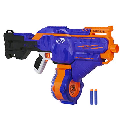 Hasbro Nerf E0438EU4 Nerf N-Strike Elite Infinus, Voll-motorisierter Spielzeug-Blaster, mit Schnell-Lade-Technologie… – Bild 3