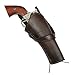 Historical Emporium Standard Right Hand Western Cross Draw Holster Plain Leather, Wild West Single Action Revolver Gun Holster