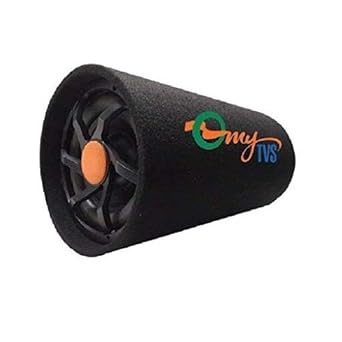 subwoofer tube with built in amp