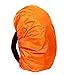 Joy Walker Backpack Rain Cover Waterproof Breathable Suitable for (15-25L, 30-40L, 40-55L, 55-70L, 70-90L) Backpack Hiking/Camping/Traveling (orange, Small (for 15-25L backpack))