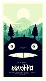 My Neighbor Totoro - Hayao Miyazaki Cute Japan Anime poster 40 inch x 24 inch / 21 inch x 13 inch