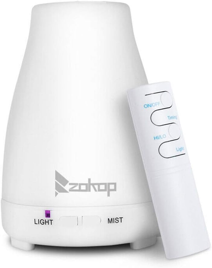 theoneshop66 Essential Oil Diffuser Humidifier Air Aromatherapy 7LED Ultrasonic Aroma 200ml