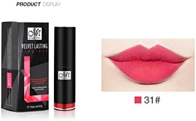 Victorcn Professional Menow Waterproof Long Lasting Lipstick Matte Lip Gloss Cosmetics (J)