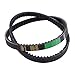 Go Kart Drive Belt 2 x Drive Belt Clutch Belt Replaces for Hammerhead 80T and TrailMaster Mid XRX Go-Karts 9.100.018-725
