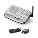 Wireless Intercom System Hosmart 1/2 Mile Long Range 7-Channel Security Wireless Intercom System for Home or Office (2019 New Version) 2 Station Silver
