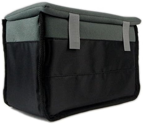 Shockproof Partition Padded Camera Bags SLR DSLR Insert Protection Case for DSLR Camera, Micro-SLR, Dslr Shot Or Flash Light (Gray)