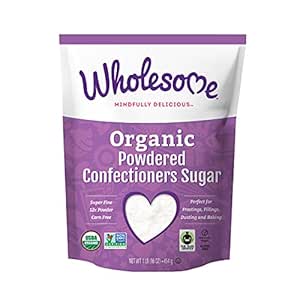 Wholesome Sweeteners Organic Powdered Sugar, 16 oz