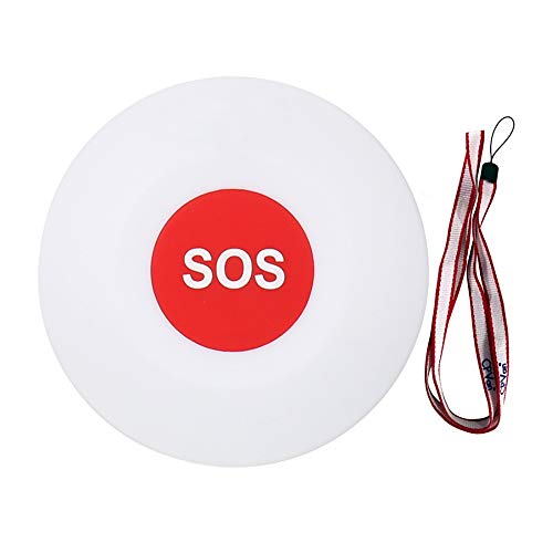 CPVAN SOS Call Button for Elderly Security Panic Button Compatible with CP1/CP2/CP3 Home Alarm System-433MHz - Thumbnail 4
