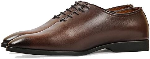 Costoso Italiano Brown Leather Formal Oxford Shoe for Men