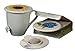 Tea Cup Cover and Mug Lid with Tea Bag Caddy