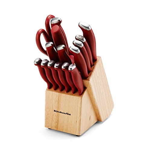 KitchenAid 16 Piece Set Stamped Delrin, Red