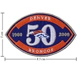 NFL Denver Broncos Anniversary Style-1 Embroidered Sew On Patch