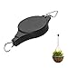 LSHCX Adjustable Heavy Duty Easy Reach Plant Pulley for Hanging Plants, Flower Baskets, Easy Watering, Bird Houses, Plant Grow Light, 1 Pack