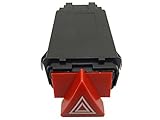MNJWS New Hazard/Warning/Emergency Flasher Switch for 1998-2005 Audi A6/Quattro S6 RS6 Allroad Quattro # 4B0941509K 4B0941509D 4B0941509C