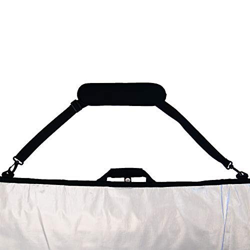 KONA SURF CO. Longboard Cover Insulated Board Bag in Silver sz:9ft - Thumbnail 5