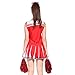 Fashoutlet Women's Cheerleader Costume Outfit (2 Piece)