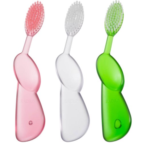 Radius Original Toothbrushes Right Assorted Colors