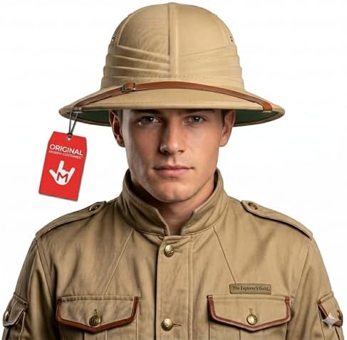 Amazon.com: EverJoy Party Adult British Colonial Pith Helmet