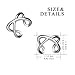 YFN Ear Cuff Earring for Women Sterling Silver Non Pierced Ear Cartilage Clip Earrings for Women