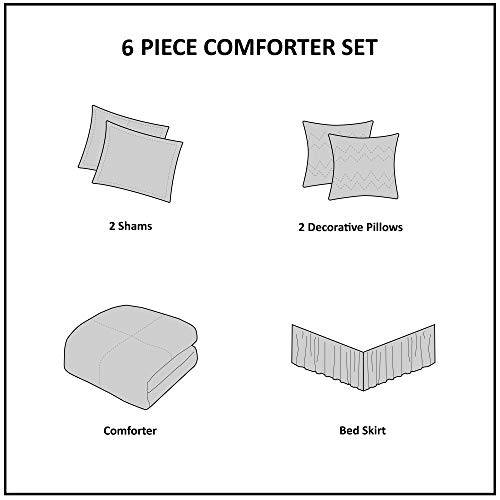 Harbor House Cozy Cotton Comforter Set-Coastal All Season Down Alternative Casual Bedding with Matching Shams…