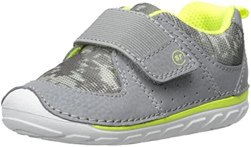 Stride Rite Soft Motion Ripley Running Shoe, Grey, 6 M US Toddler