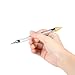 Anself 1pc Nail Rhinestone Dotting Pen Double Different Head Tips Beads Picker Wax Pencil Handle Manicure Tool (1PCS)