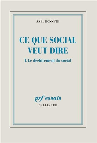 Le  déchirement du social