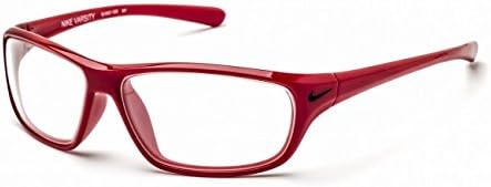 Designer Radiation Leaded Protective Eyewear in Full Rim Plastic Frame - Varsity - University Red - 57-13-115mm