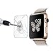 GBSELL Tempered Glass Screen Protector Guard Film For Apple Watch Series 3 42mm/38mm (38mm, Clear)