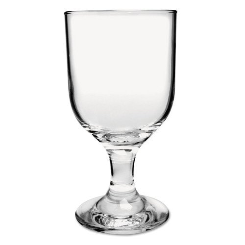 Anchor Hocking Excellency Rim Tempered Goblet Glass, 12 Ounce - 36 per case.