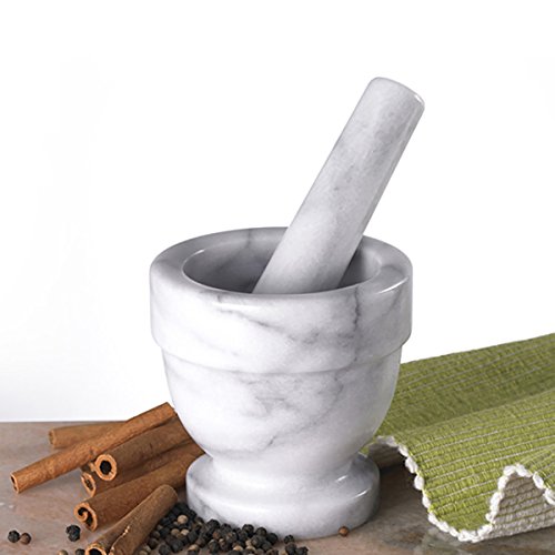 Evco International Creative Home 74002R Marble/Pestle, White