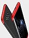 A Trading 3 in 1 Ultra-thin PC Hard Case 360 Degree Protective for Galaxy S8 Plus (Red+Black)