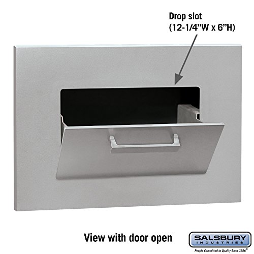 Salsbury Industries 4955ALM Parcel Drop, Aluminum