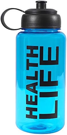 Zafos Plastic Water Bottles 1 Litre,Unbreakable Tritan Bpa Free Bottles Can Be Used As Gym Water Bottle, Sports Bottle for Gym,Water Bottle for Kids-1litre,1pc