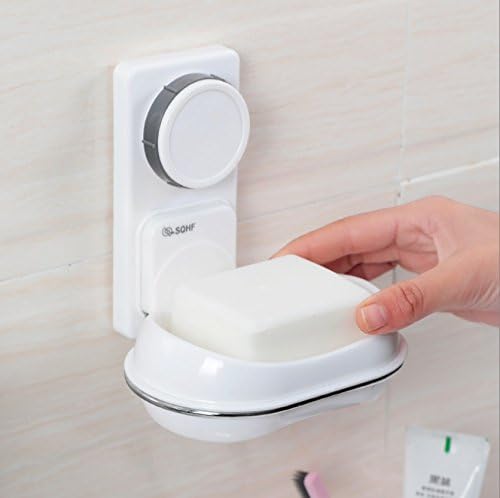 Sucker Soap Frame Fashion Walled Double Layer Leaky Soap Box