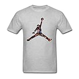 JDShirt Men's Michael Jordan Logo Short Sleeve T-Shirt