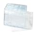 50 Pcs Clear Plastic Horizontal Name Tag Badge ID Card Holders