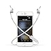 Sunbona Waterproof Headset Bluetooth Universal Wireless Sports Jogging Stereo Earphone for iPhone iPad iPod Samsung Galaxy and More (White)