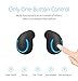 True Wireless Earbuds,Bluetooth Headphones V4.2 With Charging Case Mic Lesoom Truly Wireless Earbuds Noise Cancelling Headset Sport Waterproof In-Ear Earphones for iPhone X 8 8p 7 7p 6s 6sp Android