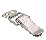 Latch Catch Toggle Hasp Hardware Toolbox Drawer Stainless Steel Spring Loaded, 2.8 inches,4-Piece(5104A)