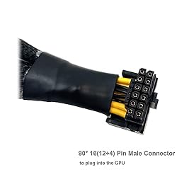 COMeap 12VHPWR 90 Degree Adapter, 16 Pin GPU Cable