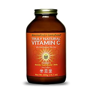 HealthForce SuperFoods Truly Natural Vitamin C – 400 Grams – Whole Food Vitamin C Complex from Acerola Cherry Powder…