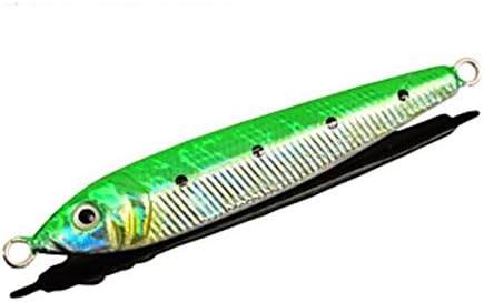 WWQY Lead Fish Jig Artificial Hard Bait 30g Metal Bait Jigs 30g 1Ounce 84mm 3-5/16" inch 4 pcs Sea Fishing , 30g